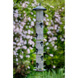 All metal bird feeders