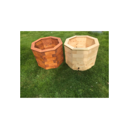 Hand made wooden planters